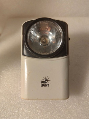 Flashlight used, old model in good condition