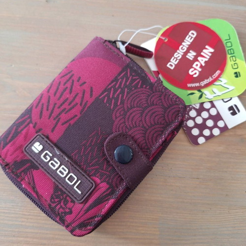 GABOL wallet new 9x13 with 4 card slots and coin pocket
