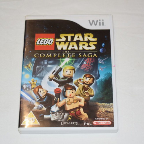 Lego Star Wars The Complete Saga Nintendo Wii game used