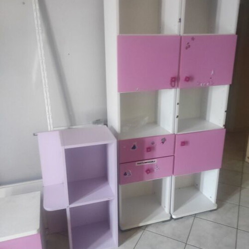 Desk with bookshelf like new