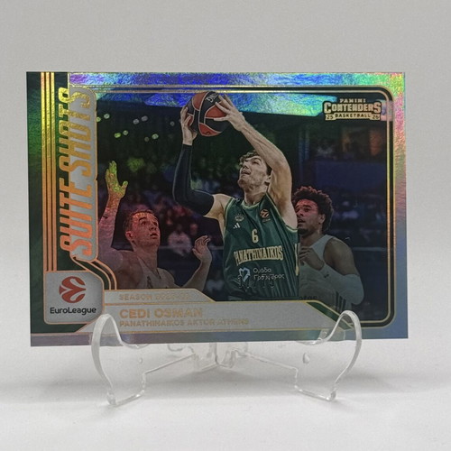 Cedi Osman Suite Shots card like new with sleeve and toploader