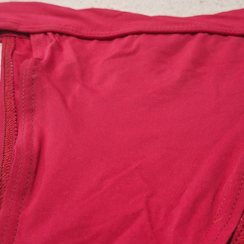 Racerback Bikini Set deep red, size Small, like new