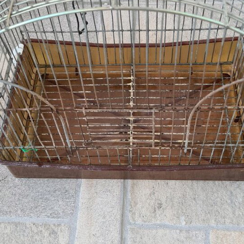 Birdcage used, small size with bottom grate