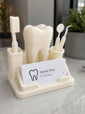 3D Printed Dental Office Card Holder new