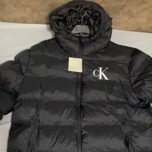 Calvin Klein Jeans winter jacket XL new, black, water repellent