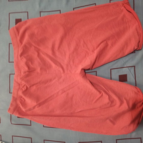 Men's cotton bermuda or pajama pink used