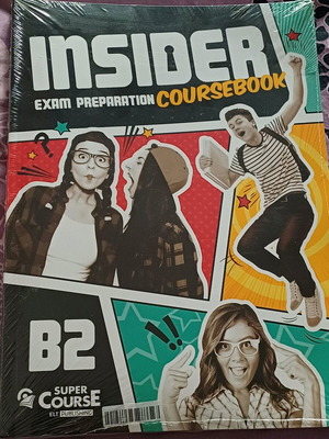 Βιβλίο Insider Exam Preparation B2 καινούργιο, Αγγλικά