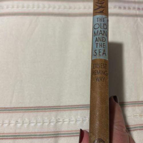 The Old Man and the Sea book used, English edition by Ernest Hemingway