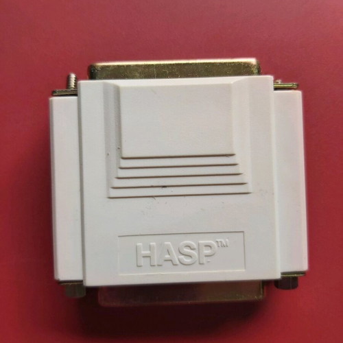 Hasp device for application locking like new, 90's museum item