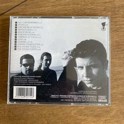 Flowers Of Romance Brilliant Mistakes CD like new, rock