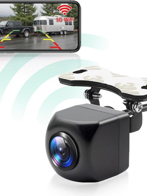 Greenauto 5G WiFi κάμερα οπισθοπορείας 1080P με νυχτερινή όραση για Android και iPhone