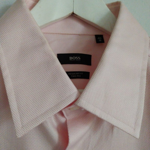 Boss men's dress shirt XXL, pink