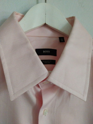 Boss men's dress shirt XXL, pink