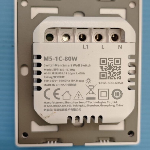 Sonoff SwitchMan Smart Wall Switch new with Matter support