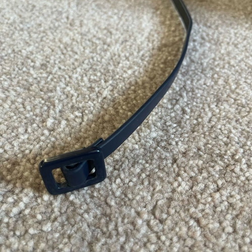 Children's belt used, adjustable size, black