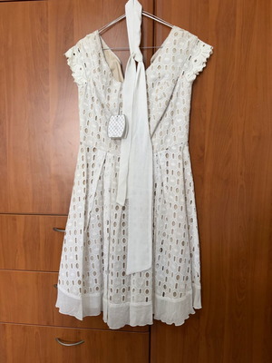 Dress like new with tag, white, size M