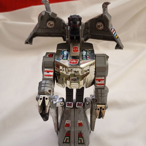 Vintage Transformer G1 Grimlock 1985 figure used for parts or repair