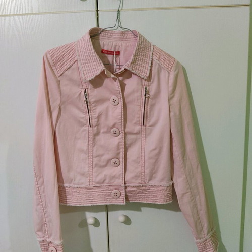 Pink cotton jacket Alain Manoukian like new