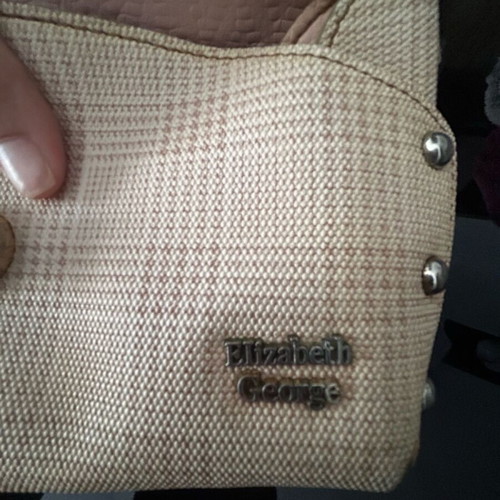 Elizabeth George crossbody bag beige used, summer style