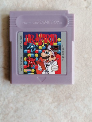 Dr Mario Super Mario Game Boy cartridge like new