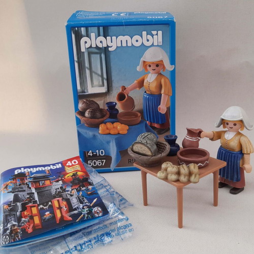 Playmobil 5067 figure set used, painted with model colors
