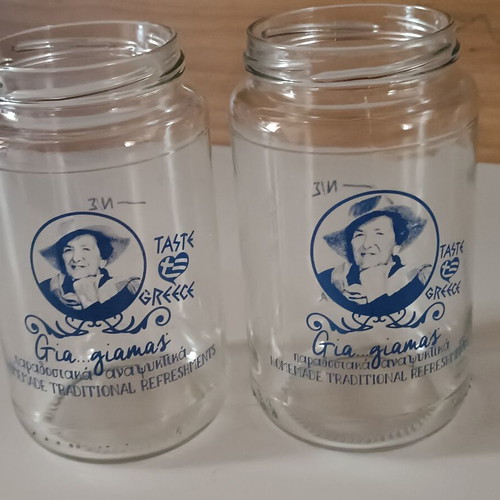 Gia Giamas Traditional Soft Drink Glasses Pack of 2 New