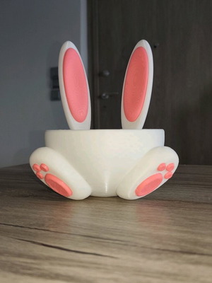 3D Easter Bunny Bowl new