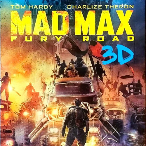 Mad Max Fury Road Blu-Ray used steelbook with subtitles