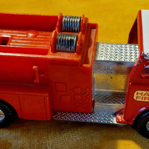 Corgi Mack CF Fire Pumper toy truck, Hammond Fire Dept.