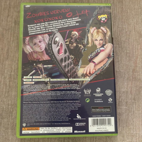 Lollipop Chainsaw Xbox 360 used