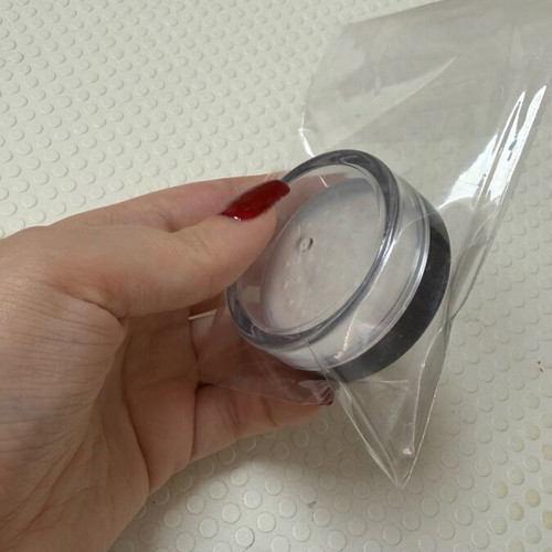 Loose powder mini container makeup reusable, brand new