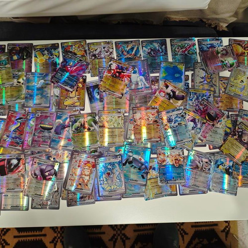 Pokemon cards full foil ultra rare collection like new