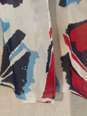 Γυναικείο φουλάρι με μοτίβο Union Jack σαν καινούργιο, ελαφρύ και αέρινο