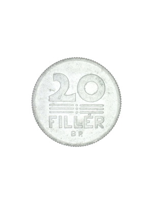 20 Filler coin used from Hungary 1987