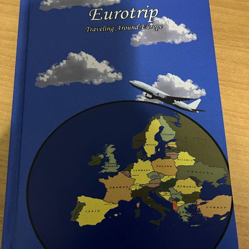 Trip To Europe hardcover new English travel book