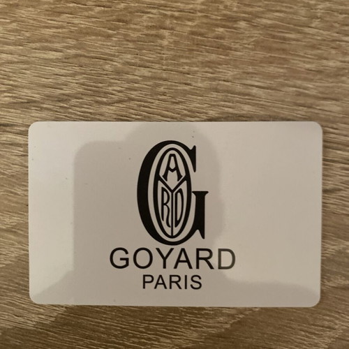 Goyard wallet new, never used