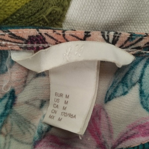 H&M All Time Classic Tropical Flowers Summer Dress like new, medium