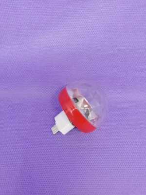 Mini disco lamp for phone like new