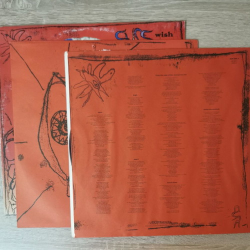 The Cure Wish 2xLP original Greek pressing used