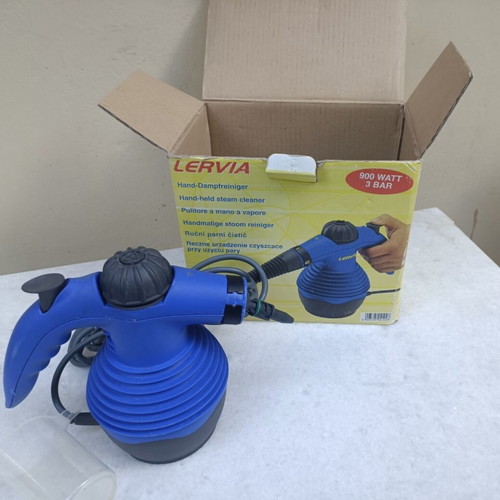 Lervia Hand-Held Steam Cleaner 900W 3 Bar like new