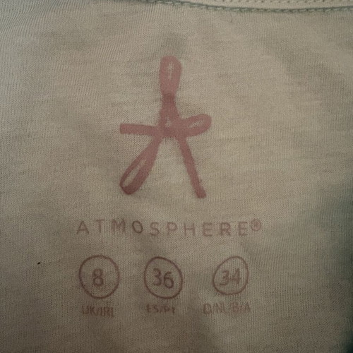 Atmosphere tunic like new, turquoise, semi-transparent with buttons
