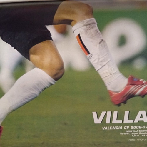 Don Balon magazine issue 2-8/10/2006 with David Villa poster like new