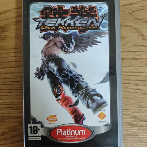 Tekken Dark Resurrection Platinum PSP game used
