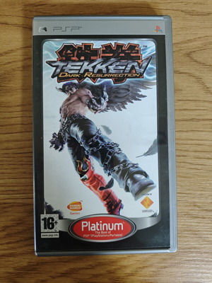 Tekken Dark Resurrection Platinum PSP game used