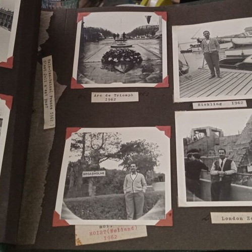 Cyprus 1962 photo album used with 133 photographs