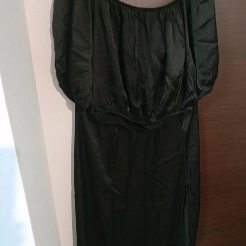 Satin set black like new