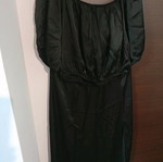 Satin set black like new