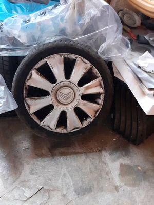 Citroen C3 rims used 195/45/16 in good condition