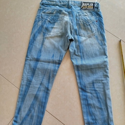 Replay pants like new, size S, blue