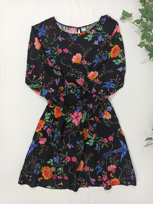 Old Navy floral dress used, viscose, size XXL